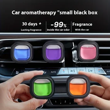 Langanhaltender Auto-Lufterfrischer mit Ventilationsclip - Duftöl-Deodorant, 0,14 Unzen pro Flasche