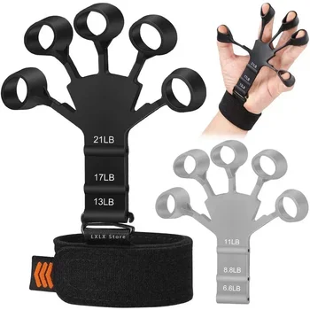 Handgriff-Stärkungsgerät, physische Werkzeuge, Gitarren-Fingertrainer, Training und Übung, Fitnessstudio, 6