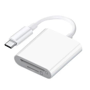 2-in-1 OTG Typ C Kartenleser USB-Flash-Laufwerk SD TF Kartenleser für iPad Tablet Typ C auf Smart Memory Card
