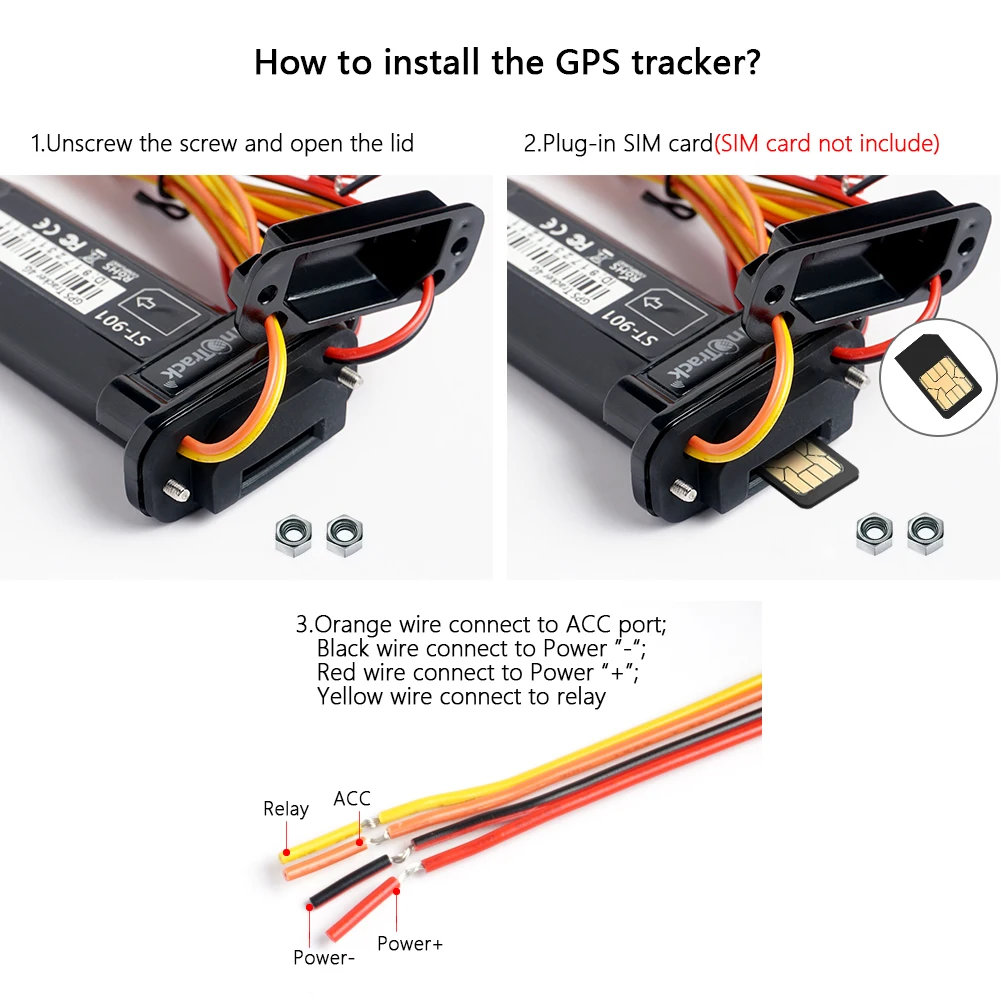SinoTrack Best GPS Tracker ST-901 Fahrzeug-Tracking-Gerät – Bild 3