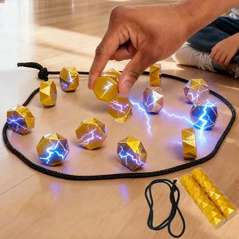 Partyspiele Magnetstein-Spiel Interaktives Magnetbrett-Strategiespiel für Familie, Kinder und Erwachsene