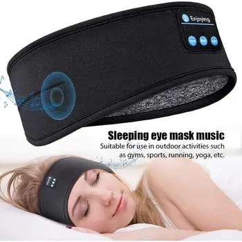 Fone Bluetooth-Kopfhörer Sport Schlaf Stirnband elastische drahtlose Kopfhörer Musik Augen maske drahtlose