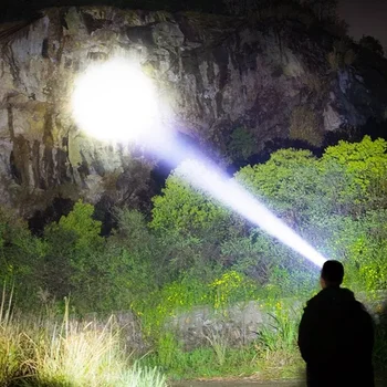 LED-Kopflampe mit Magnetbefestigung für Nachtangeln - Outdoor-Stirnlampe mit Langer Akkulaufzeit, Starkem