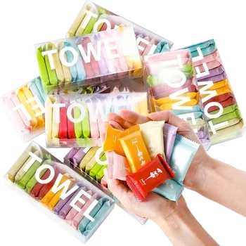 Komprimiertes Handtuch-Set, Einweg-Reise-Gesichtshandtuch, geeignet für Outdoor-Reisen, Hotel, einzeln