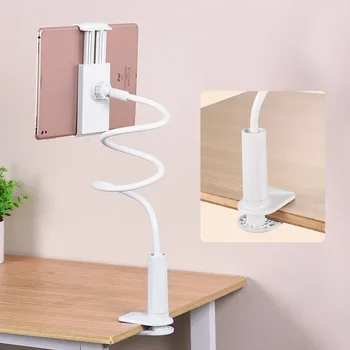 Nachttisch-Tablet-Ständer, verstellbare lange Armklemme, Tablet-Lazy-Ständer, geeignet für IPad, Samsung