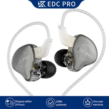 KZ EDC PRO Beste In-Ear-Kopfhörer mit Kabel, HiFi-Bass, dynamischer Monitor, 3D-Stereo-Ohrhörer