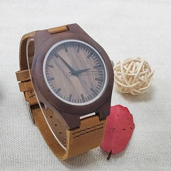 Armbanduhr Frauen relogio masculino Quarz Uhren Männer Holz Armbanduhren Gifs Unterstützung Anpassung