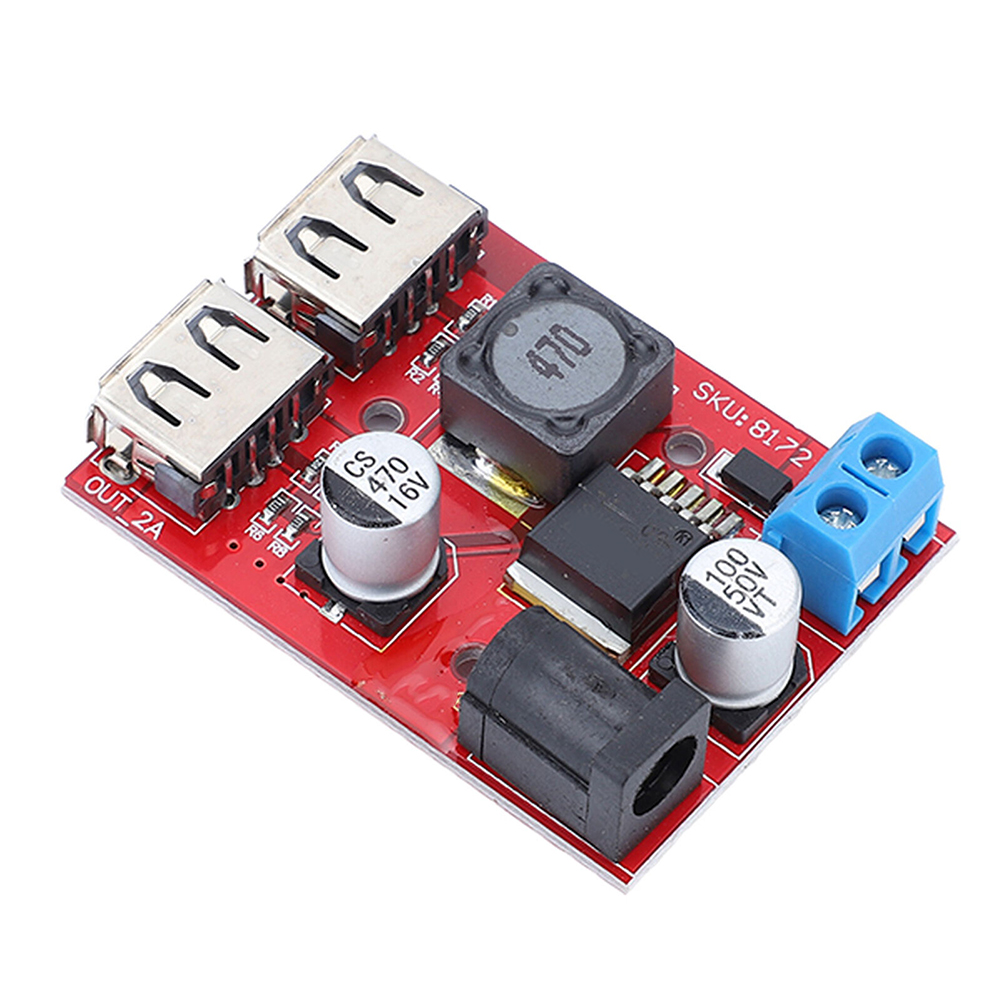 1Pcs Solar Controller Ladegerät Bord Mit Dual USB Ports 5V 3A