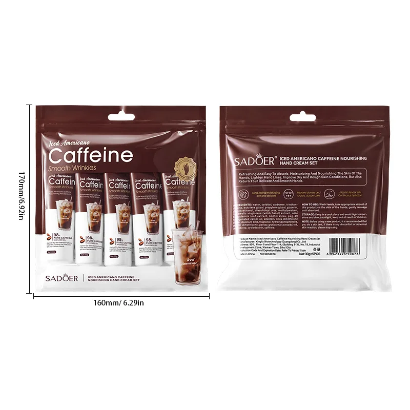 Ice American Coffee Hand Cream Set spendet tiefe Feuchtigkeit – Bild 4