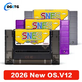 2026 V12 3000 in 1 SNES-Spielkarte mit 8 GB TF-Karte SFC-Spielkassette für SFC Super Famicom