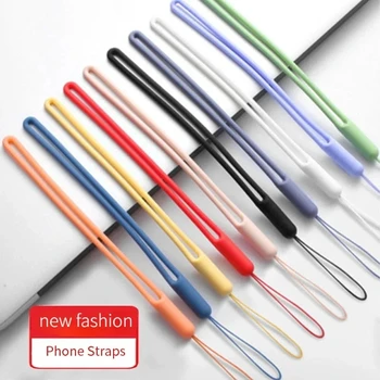 Silikon-Handgelenkbänder, Handy-Gurt-Charms, niedliche Schlüsselbänder für iPhone, Gurt, Kameraschlüssel