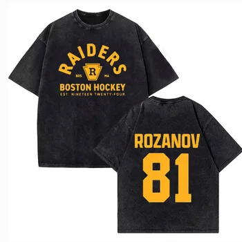 Baumwolle Vintage Washed Heated Rivalry Ilya Rozanov 81 Boston Raiders T-Shirt Herren Scott Hunter Shane