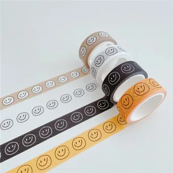 1 Rolle Niedliches Cartoon-Comic INS Washi-Tape für Scrapbooking DIY Journal-Deko Koreanischer Stil