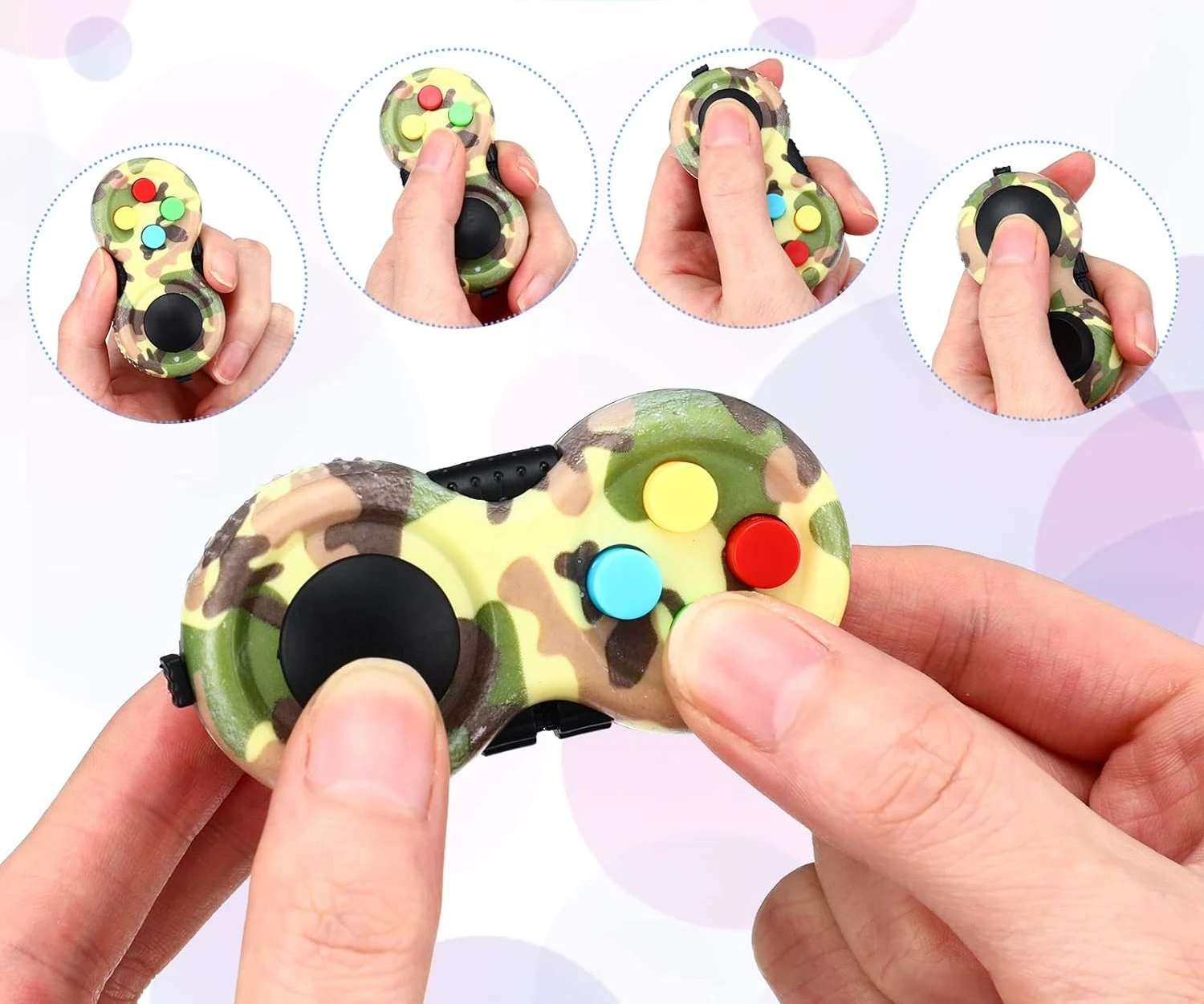 Fidget Pad Retro Classic Fidget Controller Handheld Fidget – Bild 4