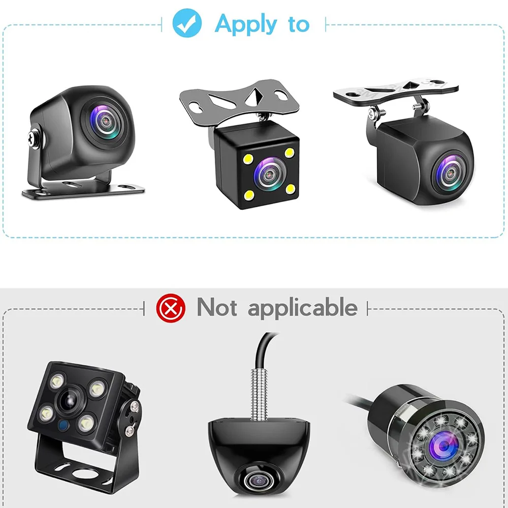 8/4/2Pcs Universal Hinten Kamera Montage Halterung Dash Cam – Bild 3