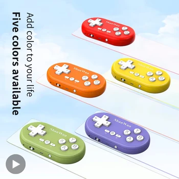 Mini Gamepad Gaming Control Bluetooth Für iPhone Android PS4 PS3 Schalter Xbox Mobile IOS PC TV Controller