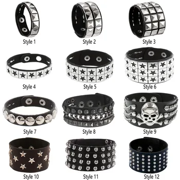 Mode Gothic Punk Retro Multi Kette Street Dance Armband Für Halloween Cosplay Weihnachten Party Geburtstag