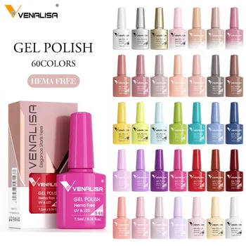 Venalisa HEMA TPO FREE Nagel-Gel-Nagellack, glitzernd, wunderschön, vollständige Abdeckung, Soak Off UV-LED