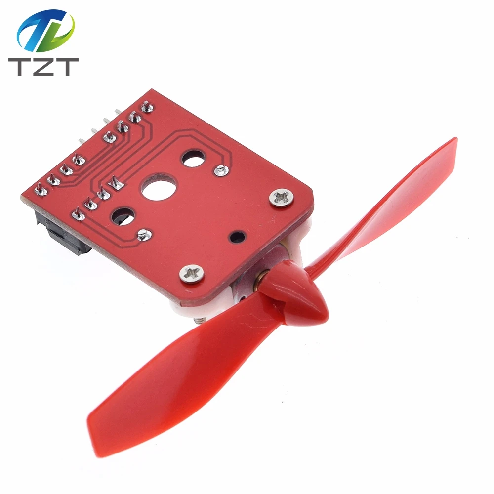 5V L9110 Lüftermotormodul Lüfterpropeller Feuerwehrroboter – Bild 6