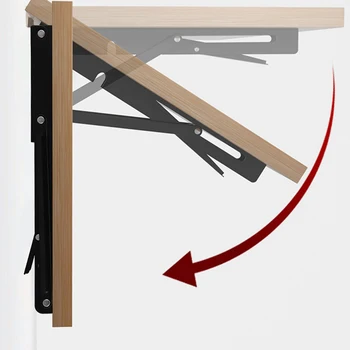 1pc Campervan Klapp Halterung Tisch Regal Wohnmobil Caravan Klapptisch Zubehör Klapp Regal Klammern