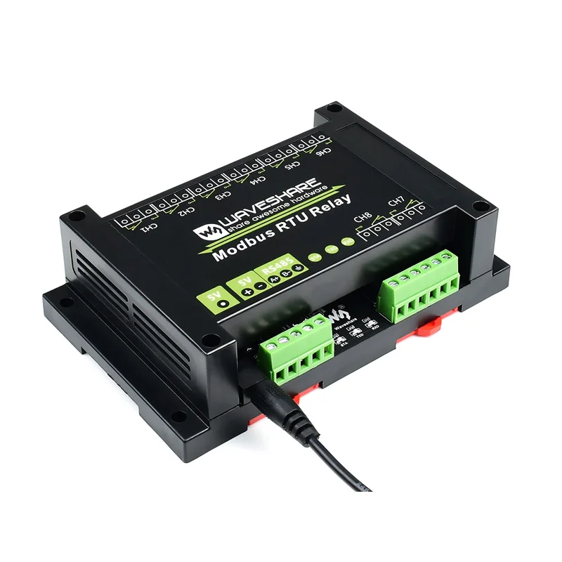 Industrielles Modbus RTU 8-Kanal-Relaismodul, RS485-Bus – Bild 6