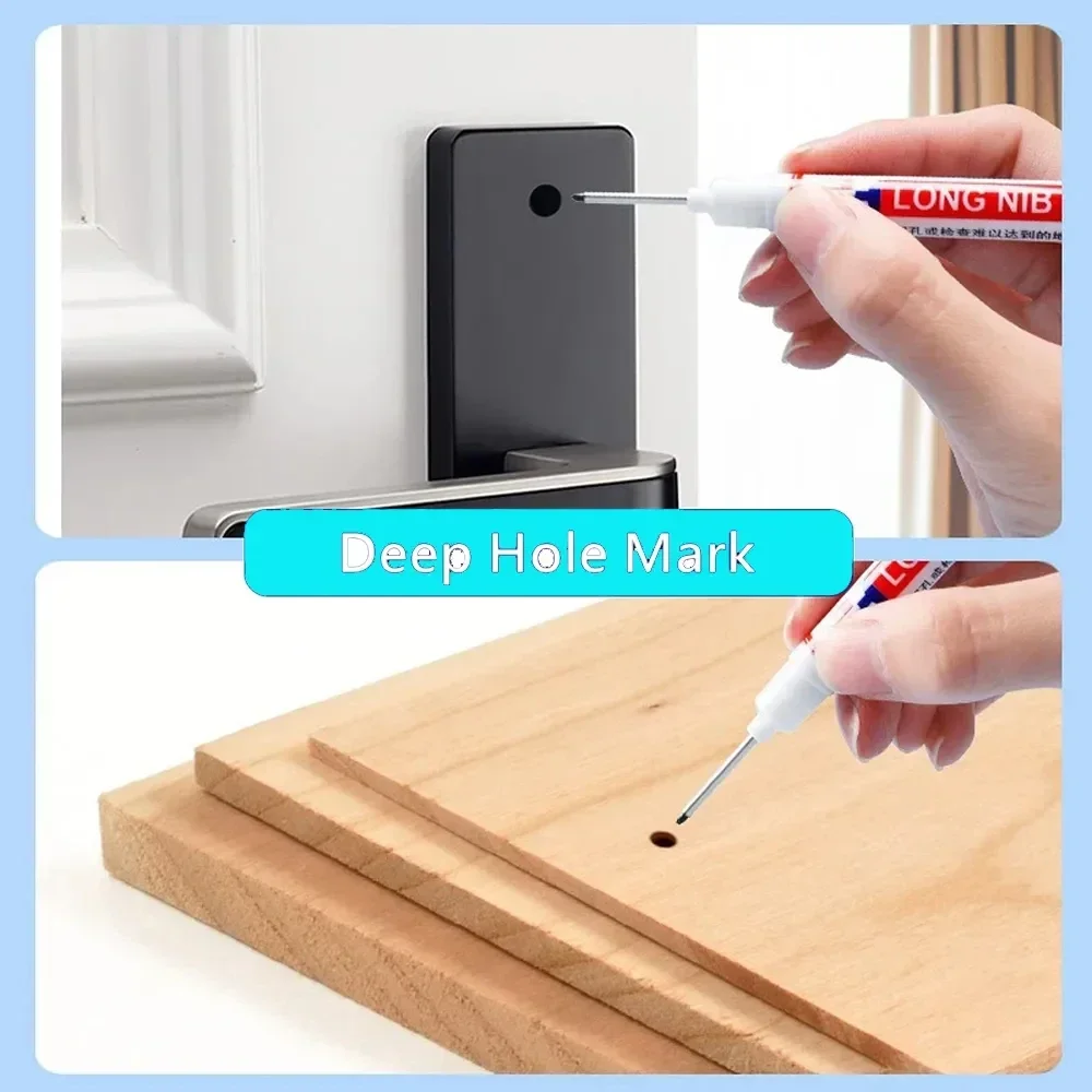 1–100 Stück 2 cm wasserdichte Marker mit langem Kopf, tiefes – Bild 6