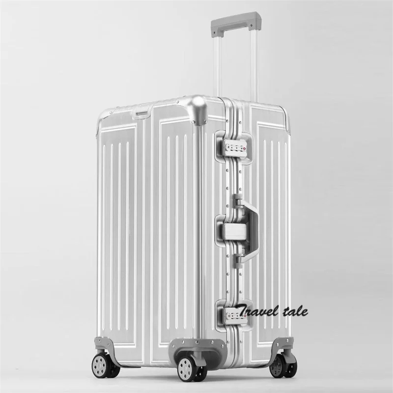 Carry love 26 "28" 30 Zoll große Aluminium Trolley Koffer