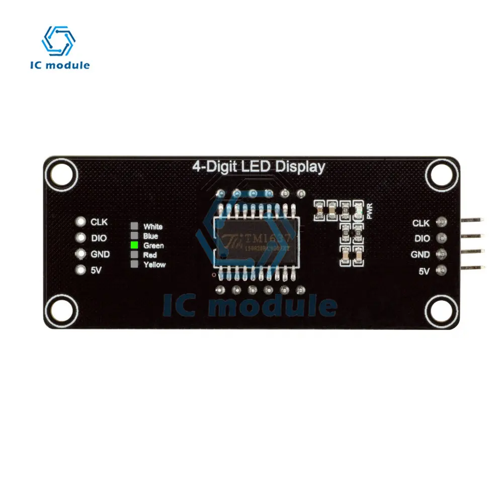 TM1637 0.56 "4 Bit LED Digital Rohr Display 7 Segmente – Bild 6