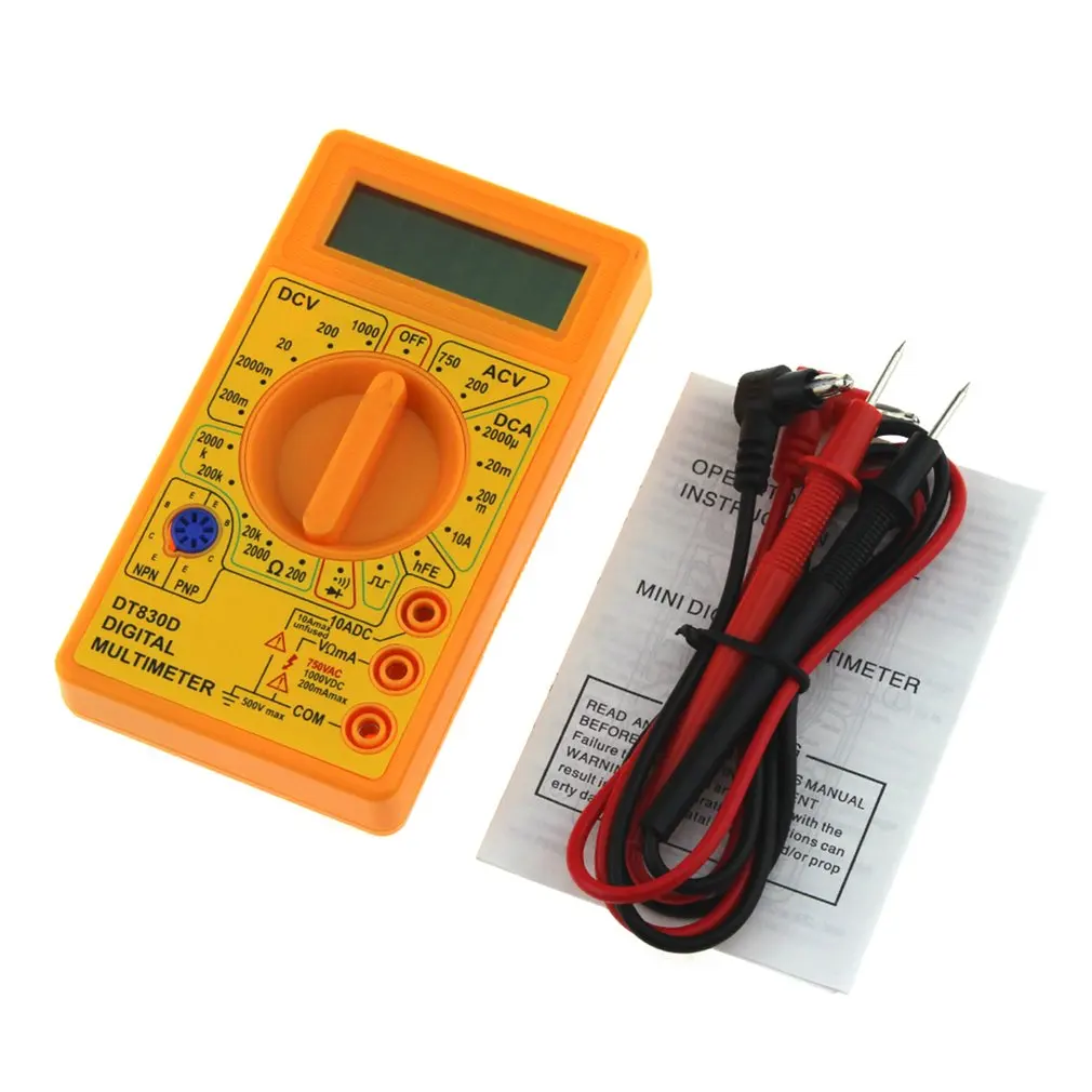 Mini DT-830D Taschen-Digitalmultimeter 1999 Messungen AC/DC – Bild 3