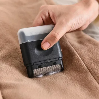 Tragbare Mini Lint Rollen Teppich Haar Entferner Bürste Für Pullover Wolle Mantel Kleidung Pinsel Pelz