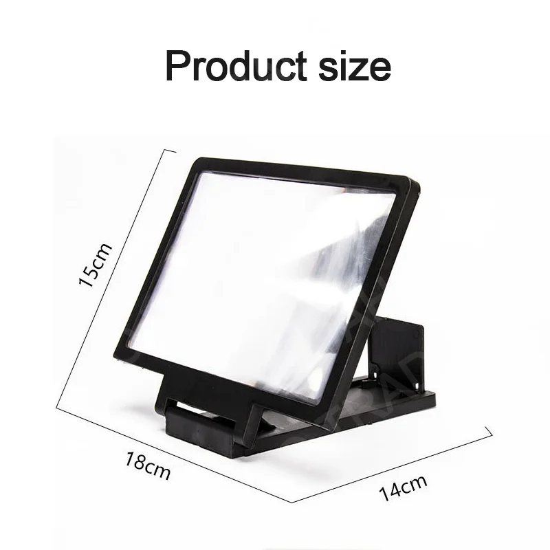 NEUE 3D Bildschirm Verstärker Handy HD Bildschirm Video Glas – Bild 3