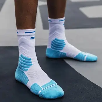 Stierkampf 2,0 Herren High-Top-Sport tuch Basketball Socken unten praktische profession elle Langrohr Mid-Tube