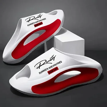 Unisex-Freizeit-Hausschuhe für vier Jahreszeiten, Sandalen für Damen, bequeme Hausschuhe, atmungsaktive