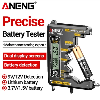 Universal Batterie Tester ANENG BT173 Batterie Detektor Test C D AA AAA N 9V Zelle Taste Meter Visuelle