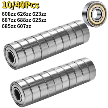 Kugellager 608ZZ 623ZZ 626ZZ 687ZZ 607ZZ Tiefe Nut Miniatur Lager für Skateboard Roller 3D Drucker lager