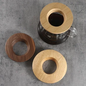 Kaffeefilterständer, langlebiges Holz für Origami, Kaffeefilter, Getränkehalter, zum Übergießen