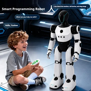KI-Smart-Roboter mit Sprachsteuerung, programmierbar, tanzend, singend, ferngesteuert, interaktives