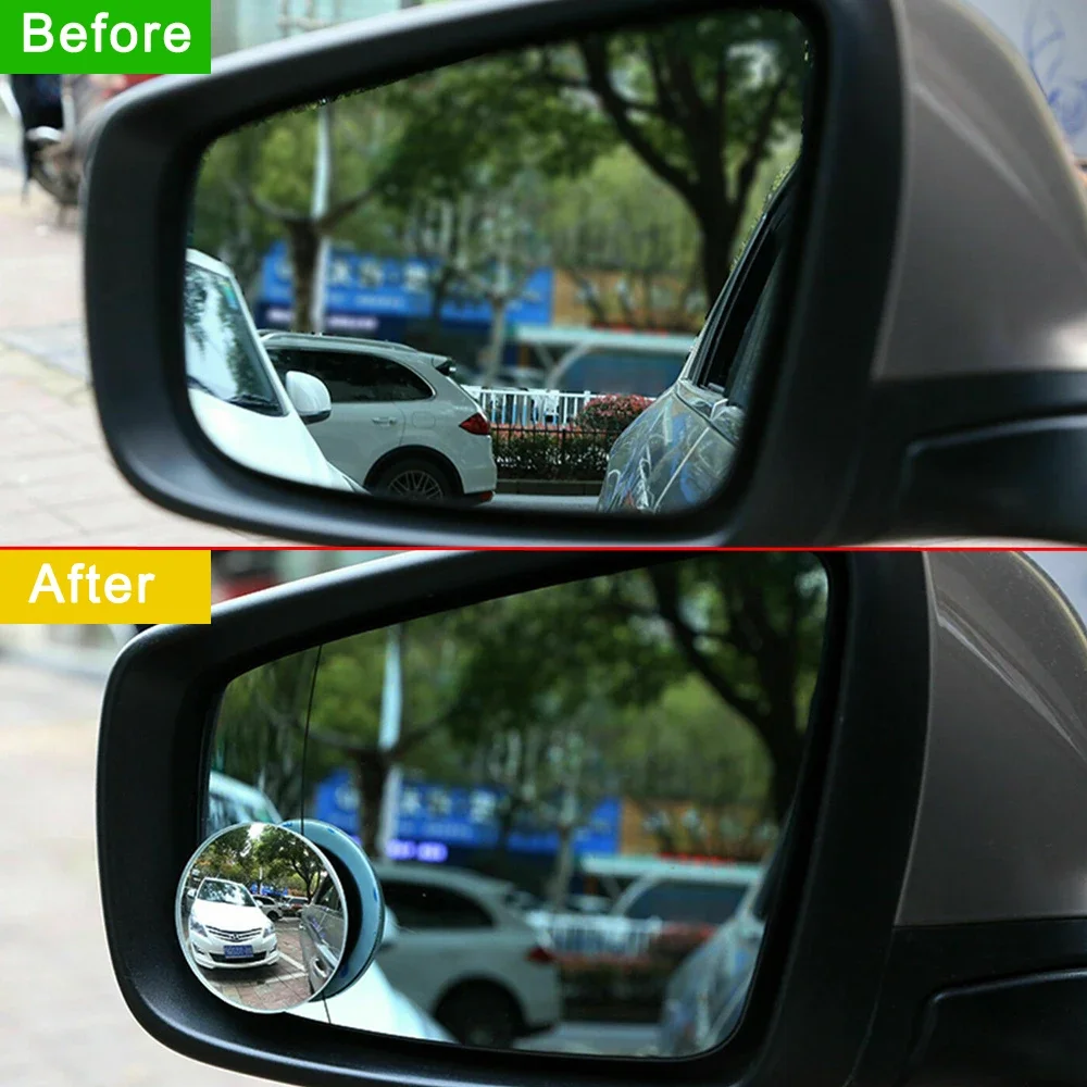 1 Set 5 cm Universal Auto 360 Blind Spot Seite Spiegel Stick – Bild 2