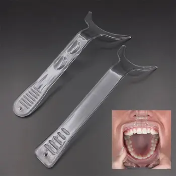 Dental Lip Pressure Retractor T-Form Intraorale Wange Kieferorthopädische Zähne Mundöffner für Fotografie