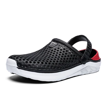 Unisex Mode Strandsandalen Dicke Sohle Slipper Wasserdichte Anti-Rutsch-Sandalen Flip-Flops für Damen Herren