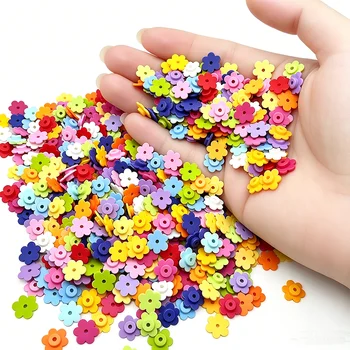 Kleine Blumen 3742 Bausteine MOC-Teile Blumenkopf-Ziegelsteine Spielzeug für Kinder Kreativ (500 Stück)