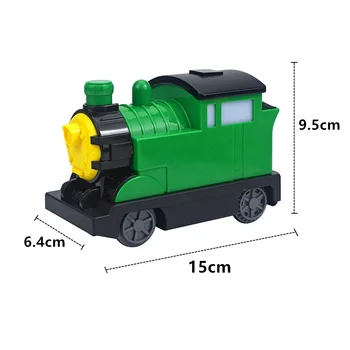 Spur Gerade Gebogene Transport Eisenbahn Große Partikel Ziegel Kompatibel Duploes Große Größe Baustein Zug