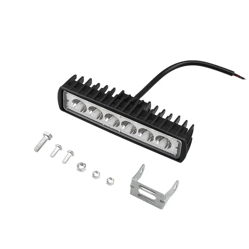 18w 6 LED Auto Arbeits licht hoch hell Scheinwerfer Universal – Bild 3