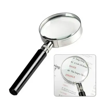10-fache Professionelle Lupe für Schmuck, Lesen, Münzen, Briefmarken, Senioren und Kinder
