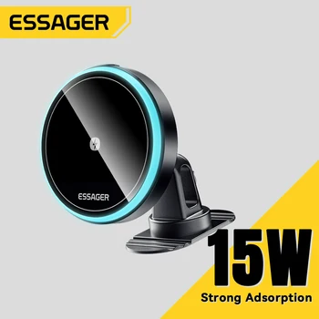 Magnetische kabellose Auto-Ladehalterung 15 W, 360° verstellbar