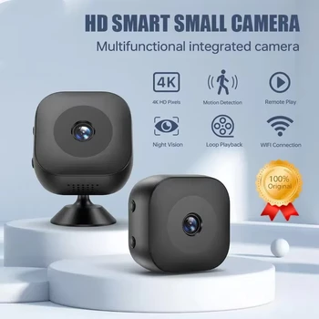 Mini 4K HD Kamera WLAN Drahtlose Überwachung Sicherheitsschutz Fernüberwachung Videoüberwachung Smart Home