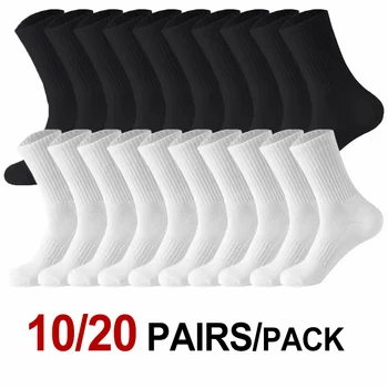 10/20 Paar Anti-Geruch-Strick-Mittelrohrsocken für Männer und Frauen, geeignet für alle Jahreszeiten