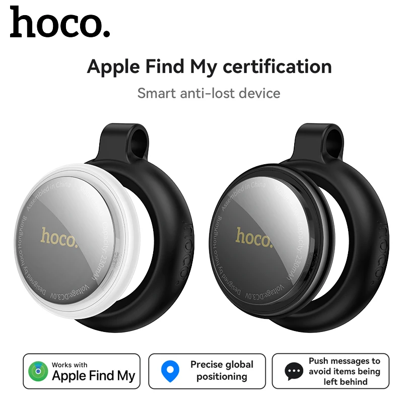 E100 Smart GPS-Tracker Mini-Tag Anti-Verlust-Gerät mit Hülle