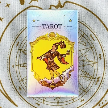 Tarot Oracle 78 Stück speziell entwickelte Karten, Familienunterhaltung, Schicksal, Wahrsagerei, Kartenspiel