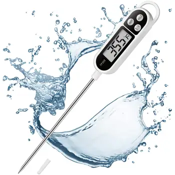 Lebensmittelthermometer TP300 Digitales Küchenthermometer zum Kochen von Fleisch Lebensmittelsonde BBQ